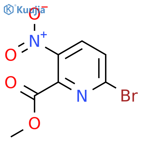 Methyl 6-bromo-3-nitropicolinate structure