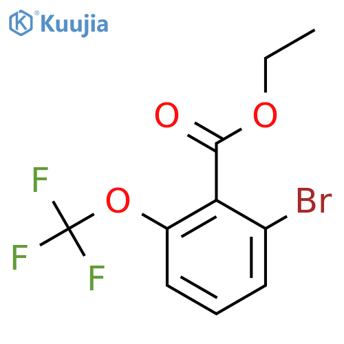 Ethyl 2-bromo-6-(trifluoromethoxy)benzoate structure