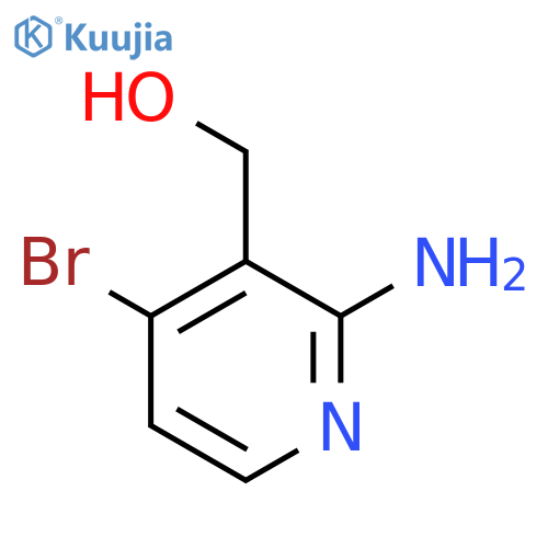 2-Amino-4-bromopyridine-3-methanol structure