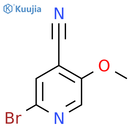 2-Bromo-5-methoxyisonicotinonitrile structure