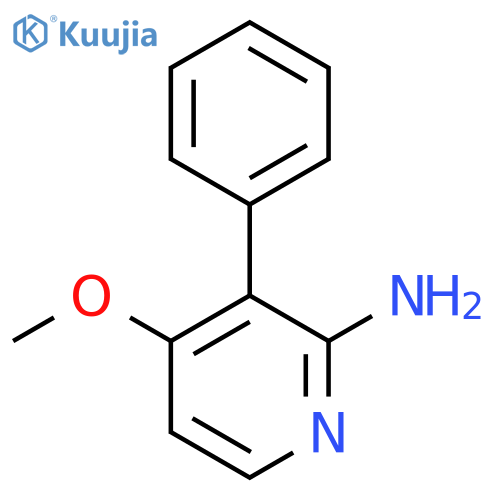 2-Amino-4-methoxy-3-phenylpyridine structure