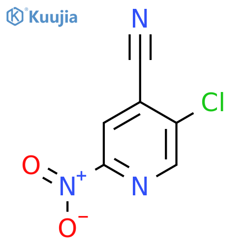5-Chloro-2-nitroisonicotinonitrile structure