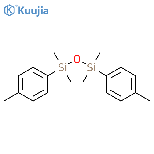 1,3-Di(p-tolyl)-1,1,3,3-tetramethyldisiloxane, 97% structure