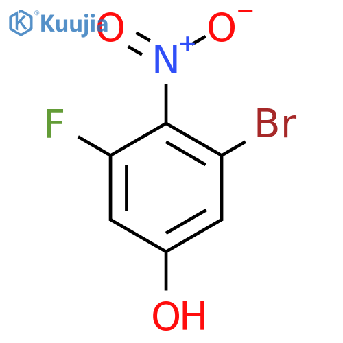 3-Bromo-5-fluoro-4-nitrophenol structure