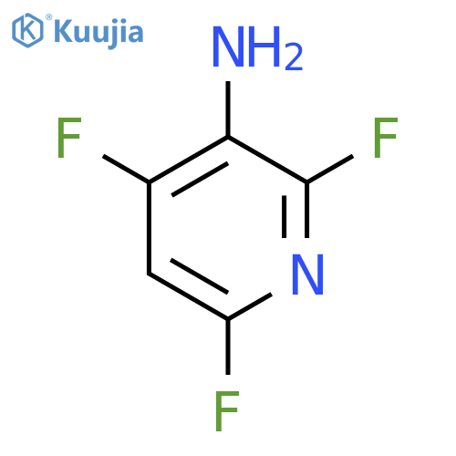 3-Amino-2,4,6-trifluoropyridine structure