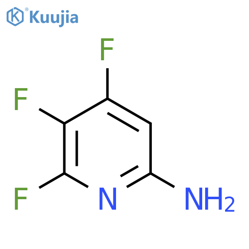 4,5,6-Trifluoropyridin-2-amine structure