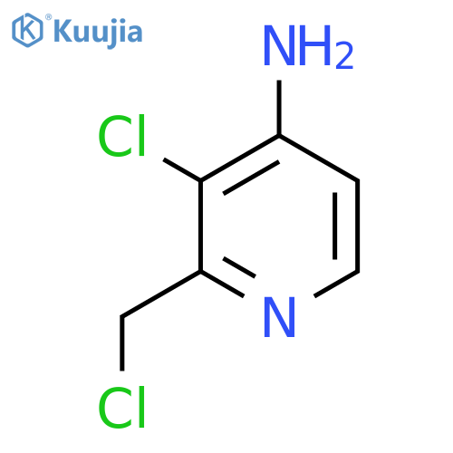 4-Amino-3-chloro-2-(chloromethyl)pyridine structure
