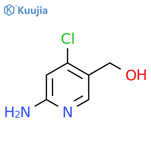 2-Amino-4-chloropyridine-5-methanol structure