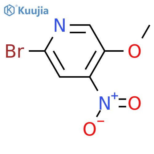 2-bromo-5-methoxy-4-nitropyridine structure