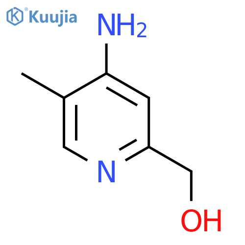 (4-amino-5-methyl-2-pyridyl)methanol structure