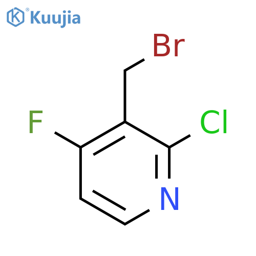 3-Bromomethyl-2-chloro-4-fluoropyridine structure