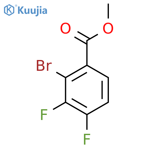 Methyl 2-bromo-3,4-difluorobenzoate structure