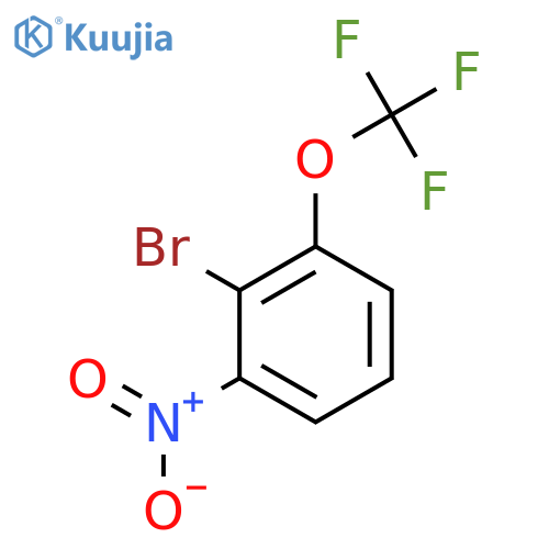 1-Bromo-2-nitro-6-(trifluoromethoxy)benzene structure