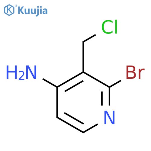 4-Amino-2-bromo-3-(chloromethyl)pyridine structure