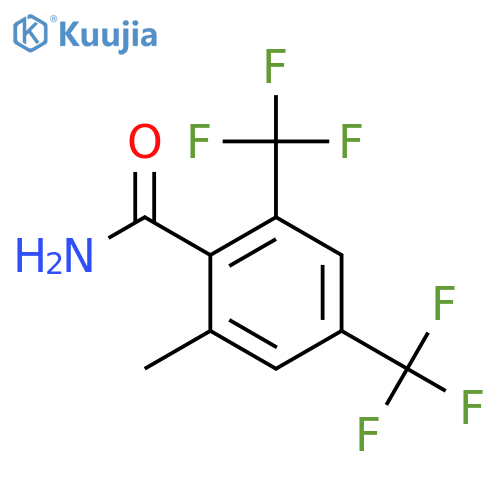 2,4-Bis(trifluoromethyl)-6-methylbenzamide structure