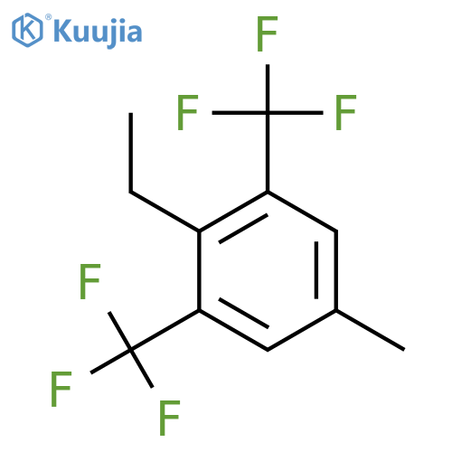 3,5-Bis(trifluoromethyl)-4-ethyltoluene structure