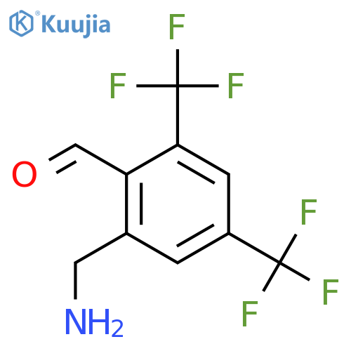 3,5-Bis(trifluoromethyl)-2-formylbenzylamine structure
