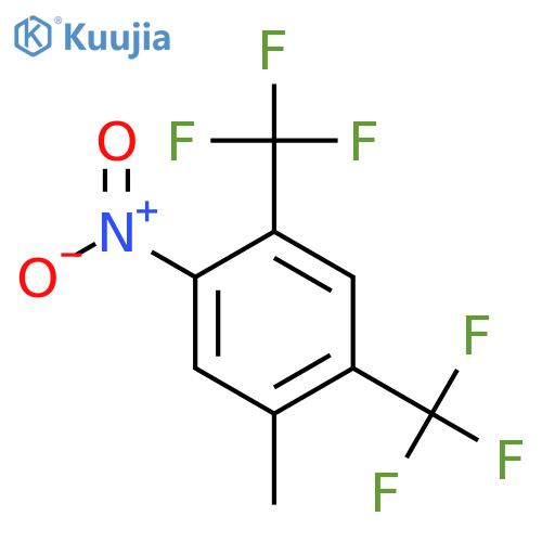 2,4-Bis(trifluoromethyl)-5-nitrotoluene structure