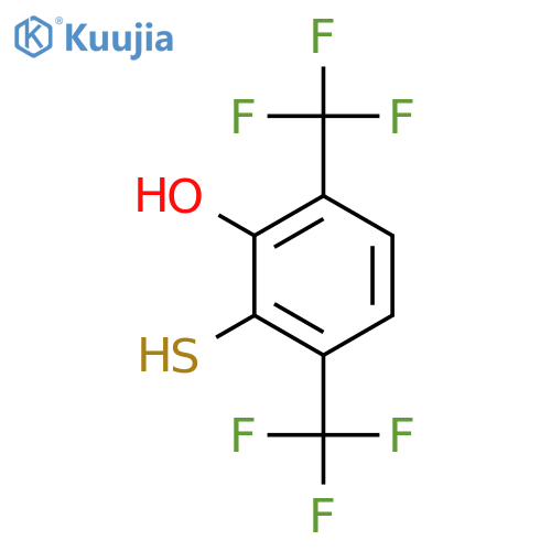 3,6-Bis(trifluoromethyl)-2-hydroxythiophenol structure