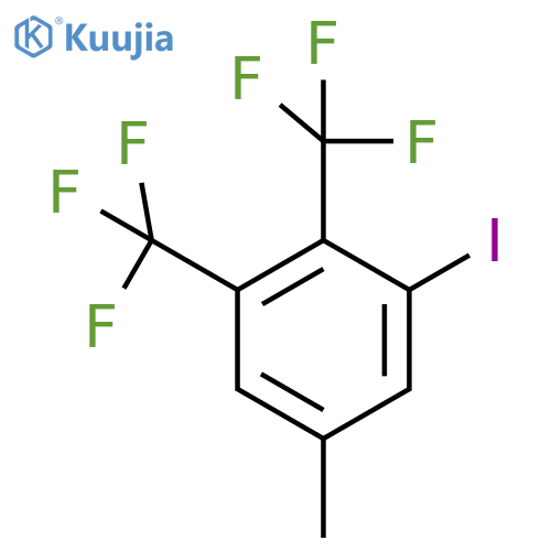 3,4-Bis(trifluoromethyl)-5-iodotoluene structure