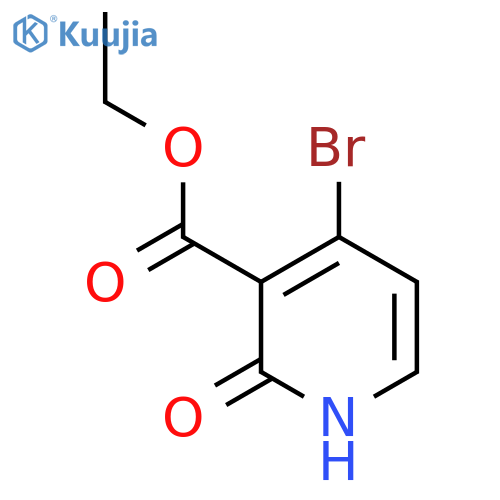 Ethyl 4-bromo-2-hydroxynicotinate structure