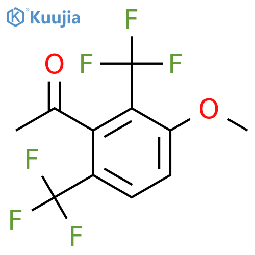 2',6'-Bis(trifluoromethyl)-3'-methoxyacetophenone structure
