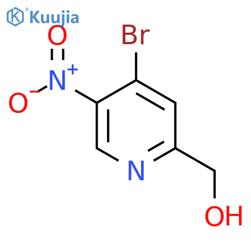 4-Bromo-5-nitropyridine-2-methanol structure