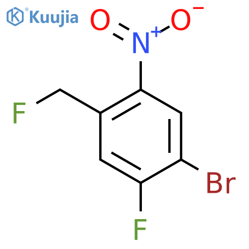 1-Bromo-2-fluoro-4-fluoromethyl-5-nitrobenzene structure
