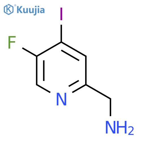 2-Aminomethyl-5-fluoro-4-iodopyridine structure