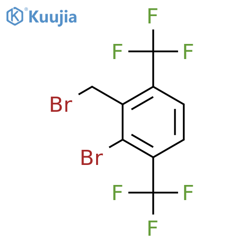 3,6-Bis(trifluoromethyl)-2-bromobenzyl bromide structure