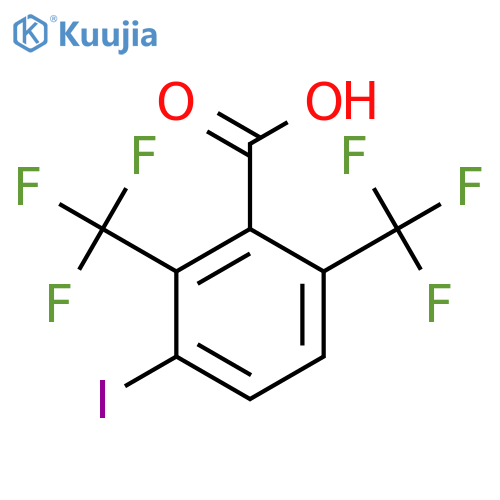 2,6-Bis(trifluoromethyl)-3-iodobenzoic acid structure