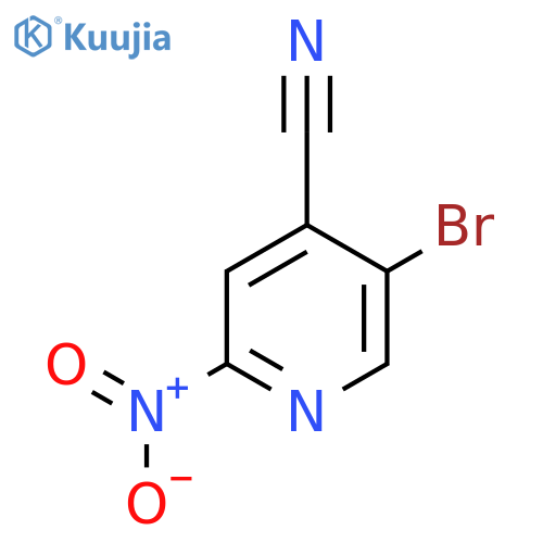 5-Bromo-2-nitroisonicotinonitrile structure