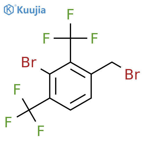 2,4-Bis(trifluoromethyl)-3-bromobenzyl bromide structure