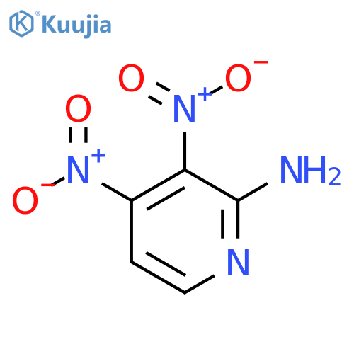 3,4-Dinitropyridin-2-amine structure
