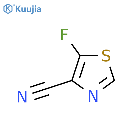 4-Cyano-5-fluorothiazole structure