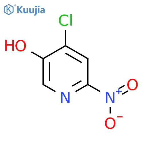 4-Chloro-6-nitropyridin-3-ol structure