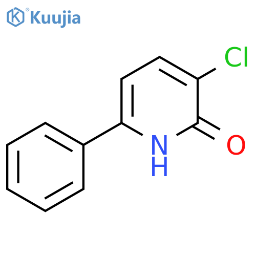 3-Chloro-2-hydroxy-6-phenylpyridine structure