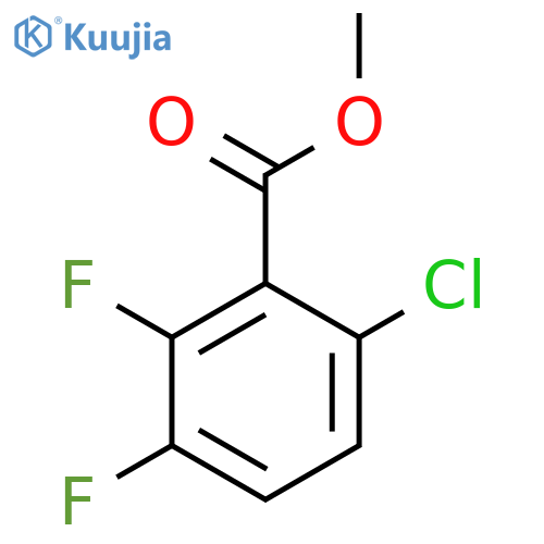 Methyl 6-chloro-2,3-difluorobenzoate structure