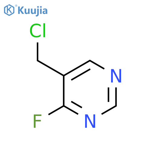 5-Chloromethyl-4-fluoropyrimidine structure