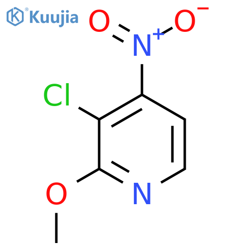 3-Chloro-2-methoxy-4-nitropyridine structure