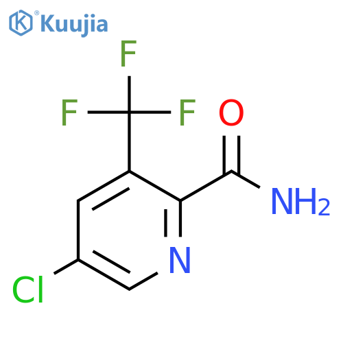 5-Chloro-3-(trifluoromethyl)picolinamide structure