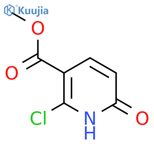 Methyl 2-chloro-6-hydroxynicotinate structure