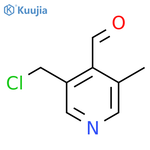 3-Chloromethyl-5-methylisonicotinaldehyde structure