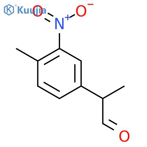 4-Methyl-3-nitrophenylpropanal structure