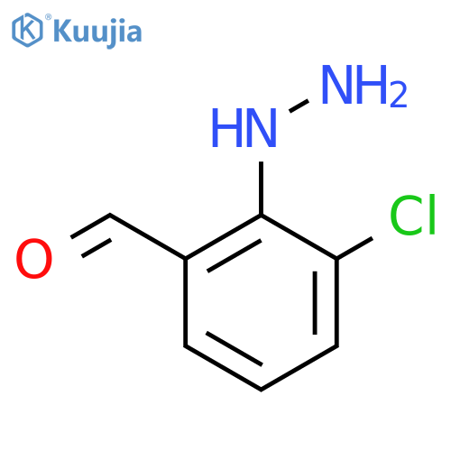 2-Chloro-6-formylphenylhydrazine structure