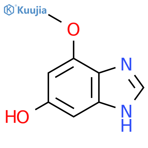 6-Hydroxy-4-methoxy-1H-benzimidazole structure