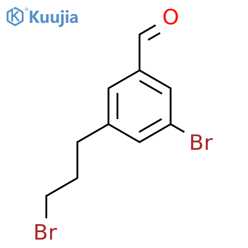 3-Bromo-5-(3-bromopropyl)benzaldehyde structure
