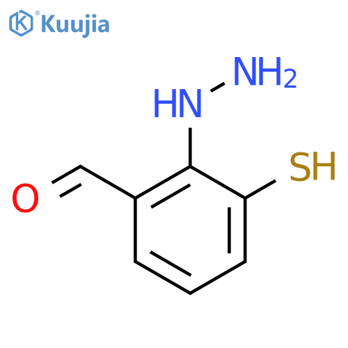 2-Formyl-6-mercaptophenylhydrazine structure