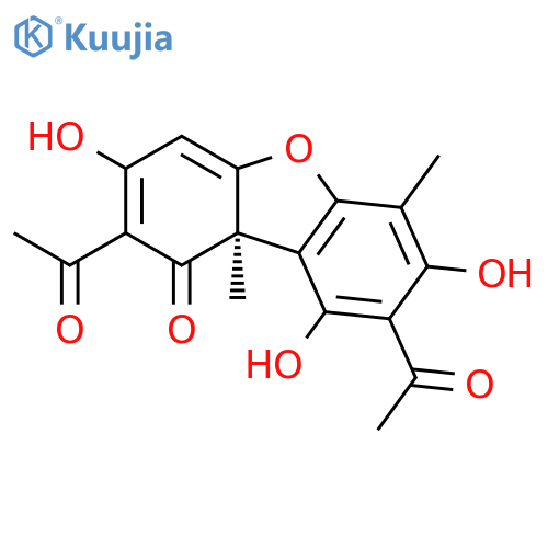 (+)-isousnic acid structure