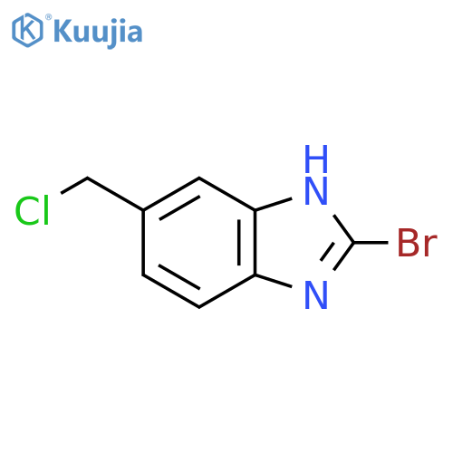 2-Bromo-5-chloromethyl-1H-benzimidazole structure